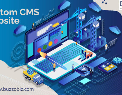 Custom CMS Website